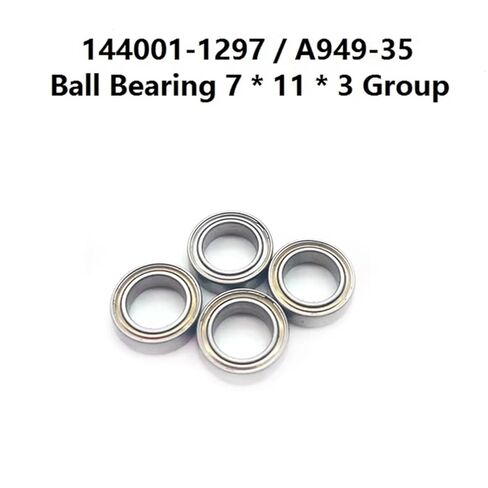 Compatible with Wltoys 144001 144002 124016 124017 124018 124019 RC Car Spare Parts Upgrade Accessories 20Pcs Ball Bearing Set RC Assortment in Kuwait