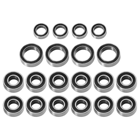 Compatible with Tamiya for TT01 for TT-02B TT-01D 1/10 RC Car Upgrade Modification Parts Accessories 20pcs Sealed Bearing Kit RC Assortment in Kuwait