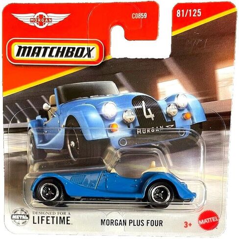 C0859 علبة الثقاب 1:64 سيارة واحدة مورغان بلس فور JBR78 in Kuwait