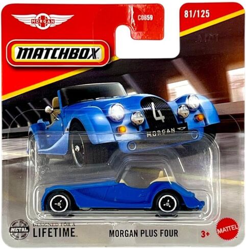 C0859 علبة الثقاب 1:64 سيارة واحدة مورغان بلس فور JBR78 in Kuwait