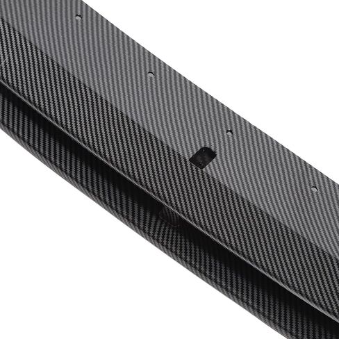 Front Lip Compatible with BMW X3 G01 (2018-2021) X4 G02 (2019-2021) M-Sport Model, ABS Carbon Fiber Painted Bumper Air Splitter in Kuwait