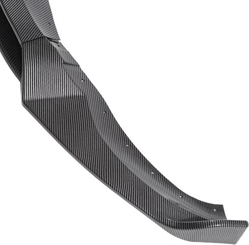 Front Lip Compatible with BMW X3 G01 (2018-2021) X4 G02 (2019-2021) M-Sport Model, ABS Carbon Fiber Painted Bumper Air Splitter in Kuwait