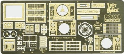 Lost In Space Jupiter 2 Model Kit Photoetch and Decal Set PGX121 in Saudi Arabia