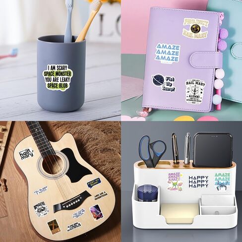 60Pcs Project Hail Mary Stickers, Funny Astronaut Stickers Waterproof Vinyl Gifts for Phone, Water Bottle, Luggage, Laptop in Kuwait