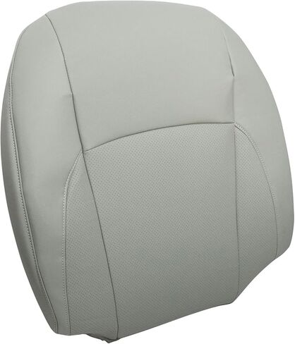 NLQR Front Driver Side Top Back Replacement Seat Cover Gray Microfiber Leather Compatible with Lexus ES350 2007 2008 2009 2010 2011 2012 in Kuwait