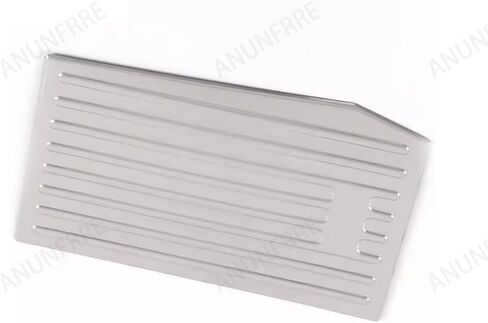 Car Accessories Fit for Hyundai Tucson 2022 2023 2024 Stainless Steel Interior Footrest Pad Pedal Cover Trim 1PC Set (Silver Wire Drawing) in Kuwait