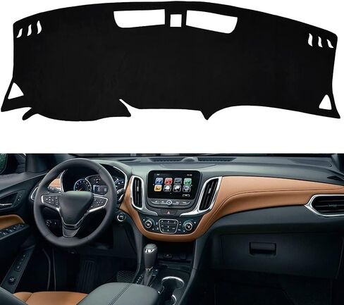 Dash Board Dashboard Cover Mat Sun Protective Pad Sunshade Carpet Dashmat Left Hand Drive for 18-20 Chevrolet Equinox SUV 1 Piece in Saudi Arabia