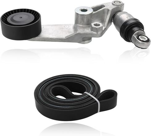 طقم شداد حزام سيربنتين متوافق مع Chevy Prizm 1998-2002، Toyota Celica 2003-2005، Corolla Matrix 2003-2008 L4 1.8L بديل لـ 38286 6PK1880 89356 419123 419-123 in Kuwait