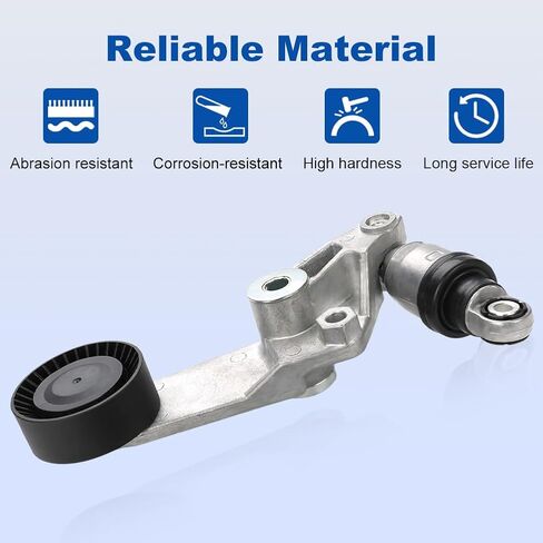 طقم شداد حزام سيربنتين متوافق مع Chevy Prizm 1998-2002، Toyota Celica 2003-2005، Corolla Matrix 2003-2008 L4 1.8L بديل لـ 38286 6PK1880 89356 419123 419-123 in Kuwait
