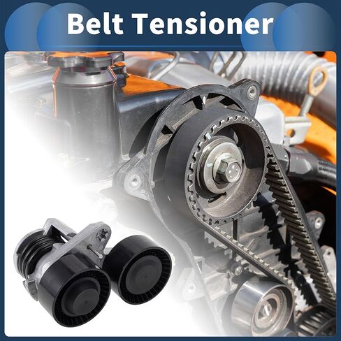 Belt Tensioner Drive Belt Tensioner Pulley Assembly for Bmw X5 2007-2013 No.11287565225 Metal 1 Pc in Kuwait