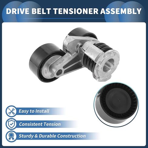 Belt Tensioner Drive Belt Tensioner Pulley Assembly for Bmw X5 2007-2013 No.11287565225 Metal 1 Pc in Kuwait