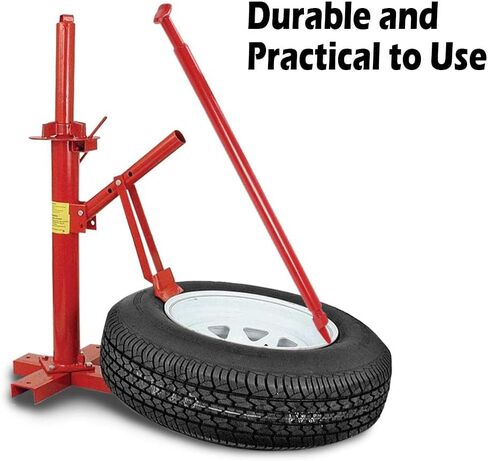 G-PLUS Manual Tire Changer, Tire Bead Breaker, Portable Hand Tool Manual Car Tire Compatible with Garage & Auto Shop in Kuwait