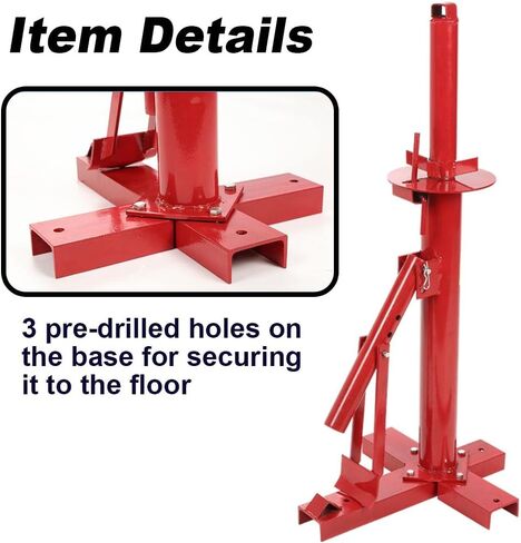 G-PLUS Manual Tire Changer, Tire Bead Breaker, Portable Hand Tool Manual Car Tire Compatible with Garage & Auto Shop in Kuwait