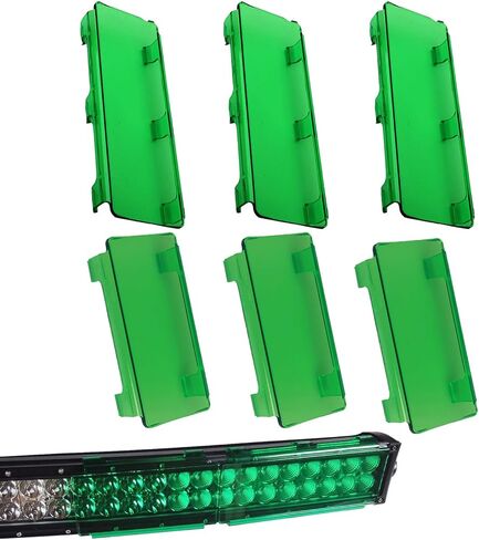 Snap-On Polycarbonate Modular Lens Cover – 42" Green for 3" Wide LED Light Bars, Off-Road Truck SUV ATV UTV in Saudi Arabia