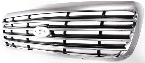 شبكة Garage-Pro متوافقة مع 1998-2011 Ford Crown Victoria ABS بلاستيك كروم / إدراج رمادي مطلي in Kuwait
