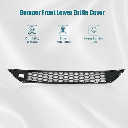 GXARTS شبكة أمامية سفلية سوداء اللون FT4Z-17K945-AA متوافقة مع Ford Edge SEL Titanium 2015-2018 in Kuwait