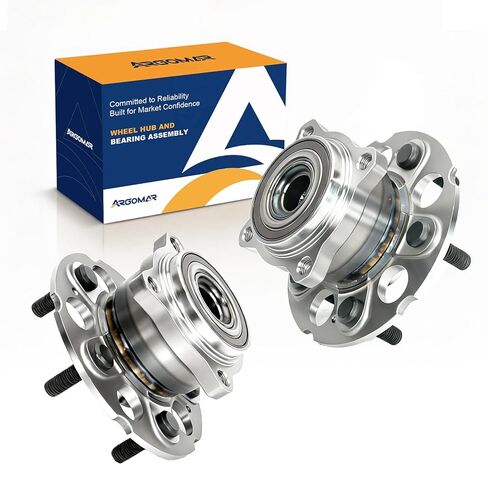 2-Pack 512501 AWD Rear Wheel Bearing Hub Assembly Fit for 12-16 Honda CR-V, for 13-15 Acura RDX, 5 Lugs w/ABS 42200T0A951 in Saudi Arabia