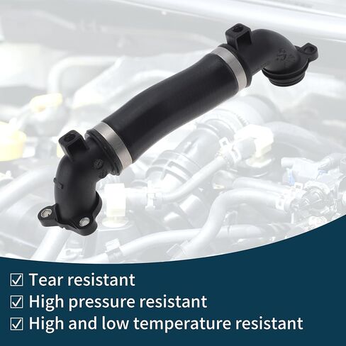 Radiator Hose Heater Hose No.11538650984 for BMW 230i Base 2.0L 2022-2025 Rubber Coolant Pipe Black 1 Pc in Kuwait