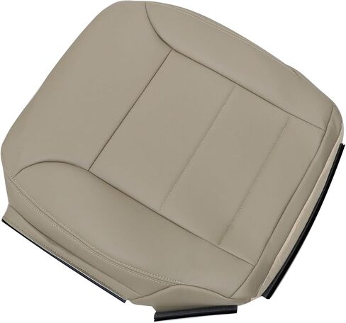 Driver Bottom Leather Replacement Seat Cover Tan Compatible with Mercedes-Benz ML 320 ML 350 ML 450 2009 2010 2011 2012 2013 in Saudi Arabia