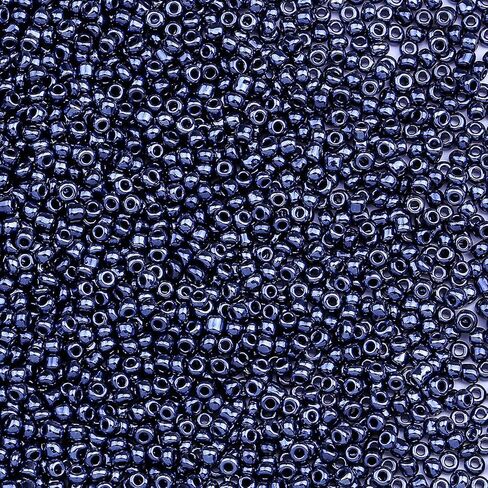 10000pcs 2mm Glass Seed Beads Bulk, Individual Color 12/0 Mini Pony Spacer Small Seed Beads for DIY Bracelet Necklaces Wrist Jewelry Making, Multicolored Translucent White in Saudi Arabia