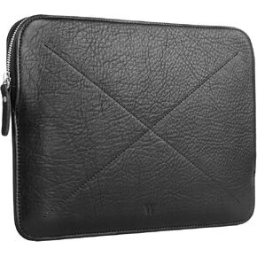Walden® Leather MacBook Sleeve – Genuine Leather Laptop Case for MacBook Air & Pro with Felt Interior and YKK Zipper (Bosco, M Size (13"/14") Interior of 24 x 34.8 cm.) in Saudi Arabia