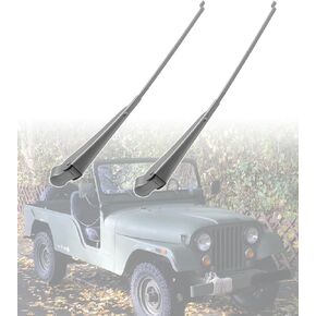 1 Pair Front Windshield Wiper Arm Replacement Kit Compatible with Jeep CJ5 CJ6 CJ7 CJ5A CJ6A CJ8 Scrambler Replace 42883 J0979281 J5758005 J9995182 J0979281 J5758005 in Saudi Arabia