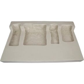 Veneer Stone Rubber Mold for Concrete or Plaster, Limestone Corners, 23x16, Version 2, Recycled Material in Saudi Arabia
