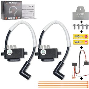 VOLTIZER High-Performance 24-584-90-S 24-584-89-S 24-755-172-S 24-755-173-S DSAI Ignition Coil Conversion Kit for Kohler CV740 CV750 CH740 CH750 SV735 SV740, Replaces 24-584-64-S, Engine Tested in Saudi Arabia
