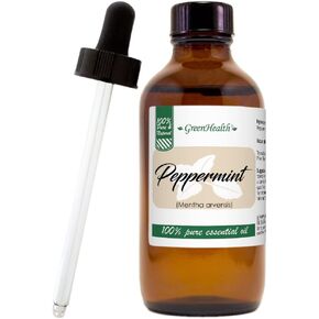 عبوة من 2-16 أونصة سائلة - زيت النعناع العطري - 100% غير مقطوع - GreenHealth in Kuwait