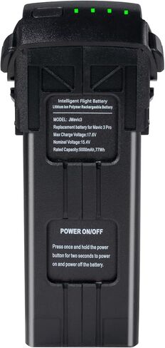 Mavic 3 Battery, 5000mAh Intelligent Flight Battery Compatible with DJI Mavic 3 Pro, Mavic 3 Pro Cine, Mavic 3 Classic, Mavic 3, Mavic 3 Cine, Mavic 3 Enterprise Series in Kuwait