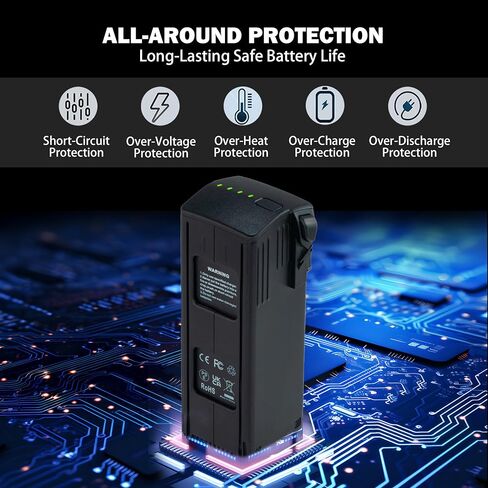 Mavic 3 Battery, 5000mAh Intelligent Flight Battery Compatible with DJI Mavic 3 Pro, Mavic 3 Pro Cine, Mavic 3 Classic, Mavic 3, Mavic 3 Cine, Mavic 3 Enterprise Series in Kuwait