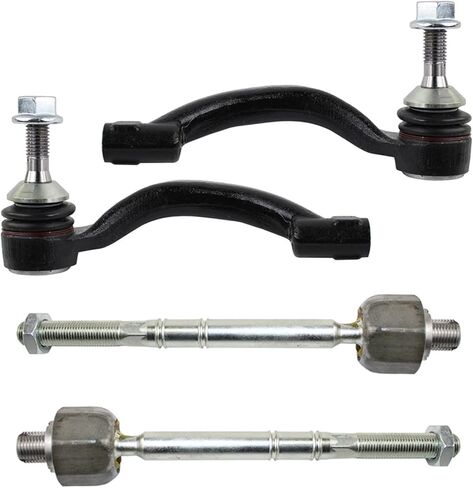 Front Steering Tie Rod End Kit - Compatible with 2009-2015 Jaguar XF, 2010-2015 Jaguar XK, 2010-2015 Jaguar XKR, 2010-2015 Jaguar XFR, 2012-2015 Jaguar XKR-S, 2013-2015 Jaguar XFR-S in Kuwait