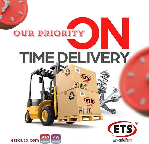ETS 2Pc Front Outer Tie Rod End Kit ES800948 Fits Cadillac Escalade/ESV 2015-2020, Chevrolet Suburban/Tahoe 2015-2020, Silverado 1500 2014-2019, GMC Yukon/Yukon XL 2015-2020 in Kuwait