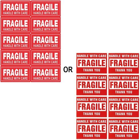 Mighty Gadget Pink Anti-Static Bubble Cushioning Wrap Rolls for Moving & Packaging with Perforated Line Every 12"(12" x72 Feet, 36’/Roll) + Free Fragile Labels in Saudi Arabia