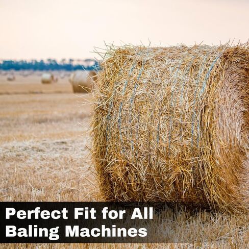 Baling Twine, Poly Propylene 350 Pound Knot Strength and 4,000 Foot Length, Single Spool, Crop Baling, Commercial Bundling (Blue) in Saudi Arabia