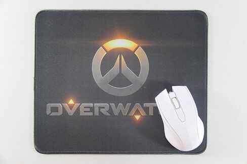 12x10 Inch Overwatch Speed Soft Gaming Mouse Pad for Gamers Waterproof in Saudi Arabia