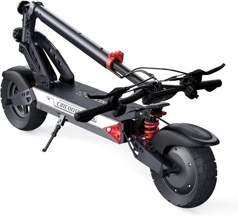 Circooter Landtubo/Pro Electric Scooter for Adults, 47/40Miles & 32/28Mph E Scooter, Dual Shock Suspension & Wobble-Free Steering, 10" Tires Foldable Commuter Off Road Electric Scooter & APP Control in Saudi Arabia