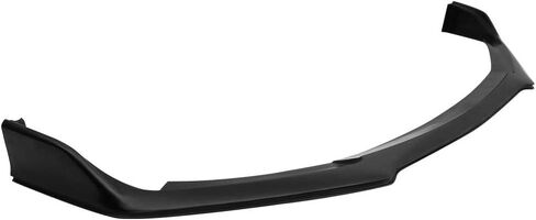 الشفة الأمامية الممتصة للصدمات متوافقة مع 2016-2018 Honda Civic 2-Door & 4-Door، TR Style Black PU Front Lip Finisher Under Chin Spoiler Add On by IKON MOTORSPORTS، 2017 in Kuwait