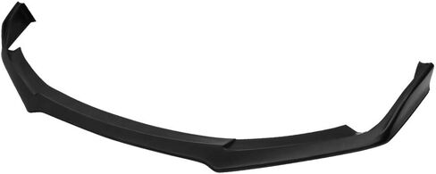 الشفة الأمامية الممتصة للصدمات متوافقة مع 2016-2018 Honda Civic 2-Door & 4-Door، TR Style Black PU Front Lip Finisher Under Chin Spoiler Add On by IKON MOTORSPORTS، 2017 in Kuwait