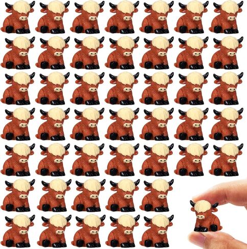 50 PCS Mini Red Horse Figurines - 1.5 Inch Resin Horses for Fairy Gardens, Home Decor, Wedding Centerpieces, Desk Accessories & DIY Crafts in Saudi Arabia