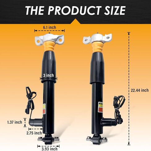 Rear Shock Absorber Struts (2pcs) Compatible with Lincoln MKZ 2.0L 3.7L V6 2013-2020, for Ford Fusion 1.5L 1.6L 2.0L 2.5L 2013-2020 in Kuwait