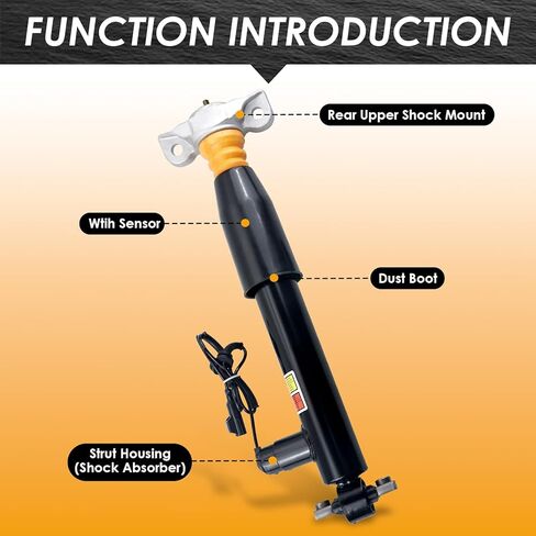 Rear Shock Absorber Struts (2pcs) Compatible with Lincoln MKZ 2.0L 3.7L V6 2013-2020, for Ford Fusion 1.5L 1.6L 2.0L 2.5L 2013-2020 in Kuwait