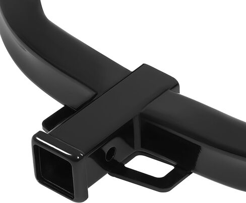 ALMULOO Class 3 Trailer Hitch Compatible with 19-26 GMC Sierra 1500/Chevy Silverado 1500 & 22 GMC Sierra 1500 Limited Chevrolet Silverado 1500 LTD 2-Inch Receiver Tow Hitch Powder Coated Steel Black in Kuwait