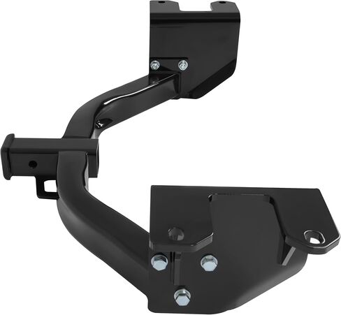 ALMULOO Class 3 Trailer Hitch Compatible with 19-26 GMC Sierra 1500/Chevy Silverado 1500 & 22 GMC Sierra 1500 Limited Chevrolet Silverado 1500 LTD 2-Inch Receiver Tow Hitch Powder Coated Steel Black in Kuwait