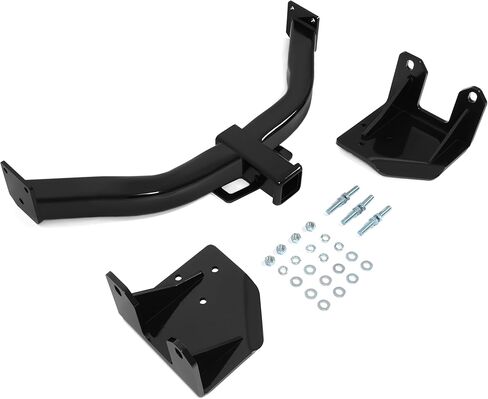 ALMULOO Class 3 Trailer Hitch Compatible with 19-26 GMC Sierra 1500/Chevy Silverado 1500 & 22 GMC Sierra 1500 Limited Chevrolet Silverado 1500 LTD 2-Inch Receiver Tow Hitch Powder Coated Steel Black in Kuwait