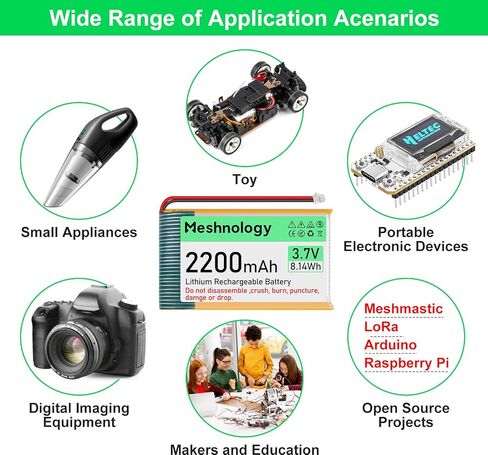 4PCS 3.7V 2200mAh Li Battery with USB Charger Cable 903659 1S LiPo Battery with Protection Board Insulated Rubber Tape and Micro JST 1.25 Plug for Arduino ESP32 Module Board Drone RC Car in Saudi Arabia