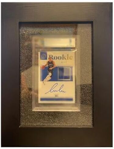 Ultimate PSA and BGS Graded Sports Card Hanging Wall Mount Protective Display Holder. 9.5 x 7.5 Inch Frame to Protect and Show Off Rare Standard Sized Certified Cards and Appraisal Plaque (1, Black) in Saudi Arabia