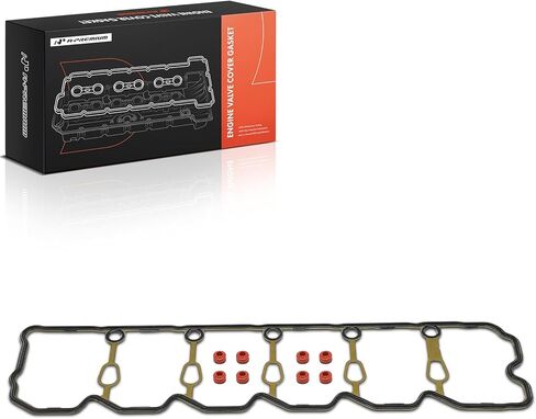 A-Premium Engine Valve Cover Gasket Set Compatible with Dodge Ram 2500 1998-2002, Ram 3500 1998-2002, 5.9L in Kuwait