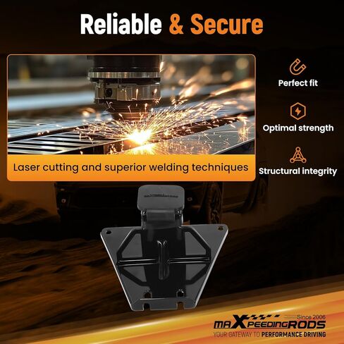 وصلة مقطورة maxpeedingrods فئة 3، جهاز استقبال 2 بوصة، جهاز استقبال وصلة السحب لـ Kawasaki Brute Force 750 2005-2023 & 650 2005-2013 in Kuwait