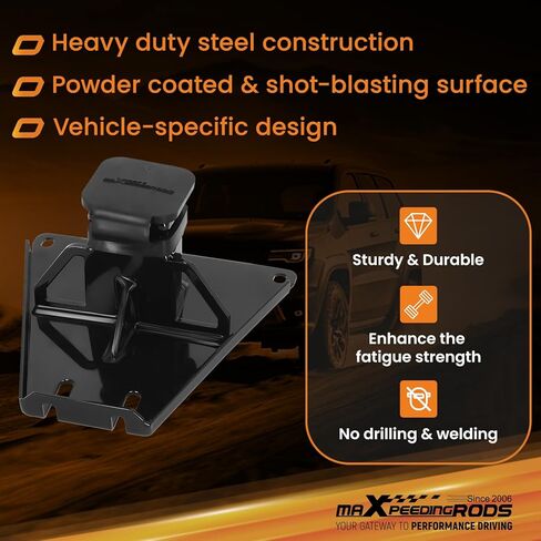 وصلة مقطورة maxpeedingrods فئة 3، جهاز استقبال 2 بوصة، جهاز استقبال وصلة السحب لـ Kawasaki Brute Force 750 2005-2023 & 650 2005-2013 in Kuwait